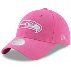 Women's Seattle Seahawks New Era Pink Preferred Pick II 9TWENTY Adjustable Hat 2757427